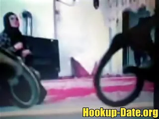 Vintage arab homemade mature hidden webcam